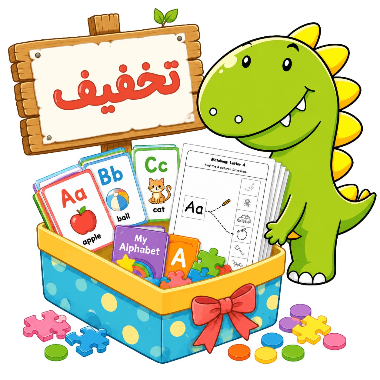 بسته جامع فلش‌کارت آشنایی با کلمات حروف A-Z